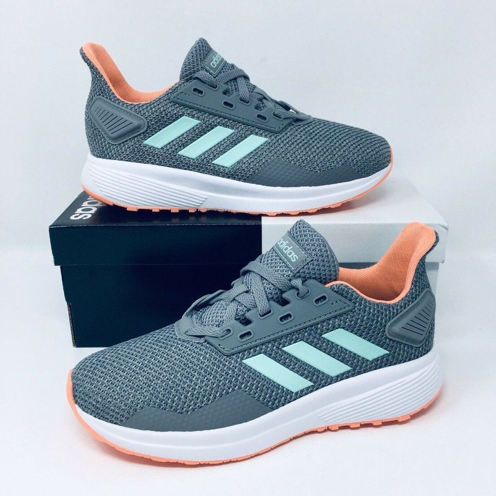 *NEW* Adidas Duramo 9 Cloudfoam Youth Size 2 Shoe